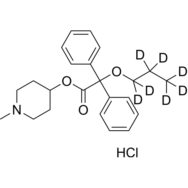 Propiverine-d7 hydrochloride (propiverine d7 hydrochloride)